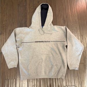 Vintage USA 90s Honolua Surf Co. Gray Hoodie. Size Medium.